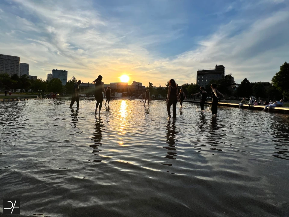 Dansend door 't stad... Park Spoor Noord